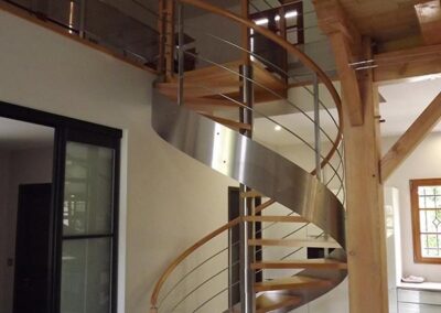 Escaliers bois métal sur mesure Toulouse, Montauban et Bergerac- EGO Attingo - N12