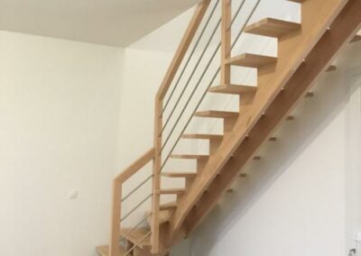 Escaliers bois métal sur mesure Toulouse, Montauban et Bergerac- EGO Attingo - N23