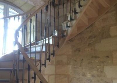 Escaliers bois métal sur mesure Toulouse, Montauban et Bergerac- EGO Attingo - N33e