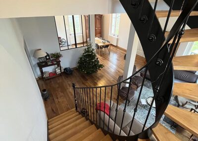 Escaliers bois métal sur mesure Toulouse, Montauban et Bergerac- EGO Attingo - N46